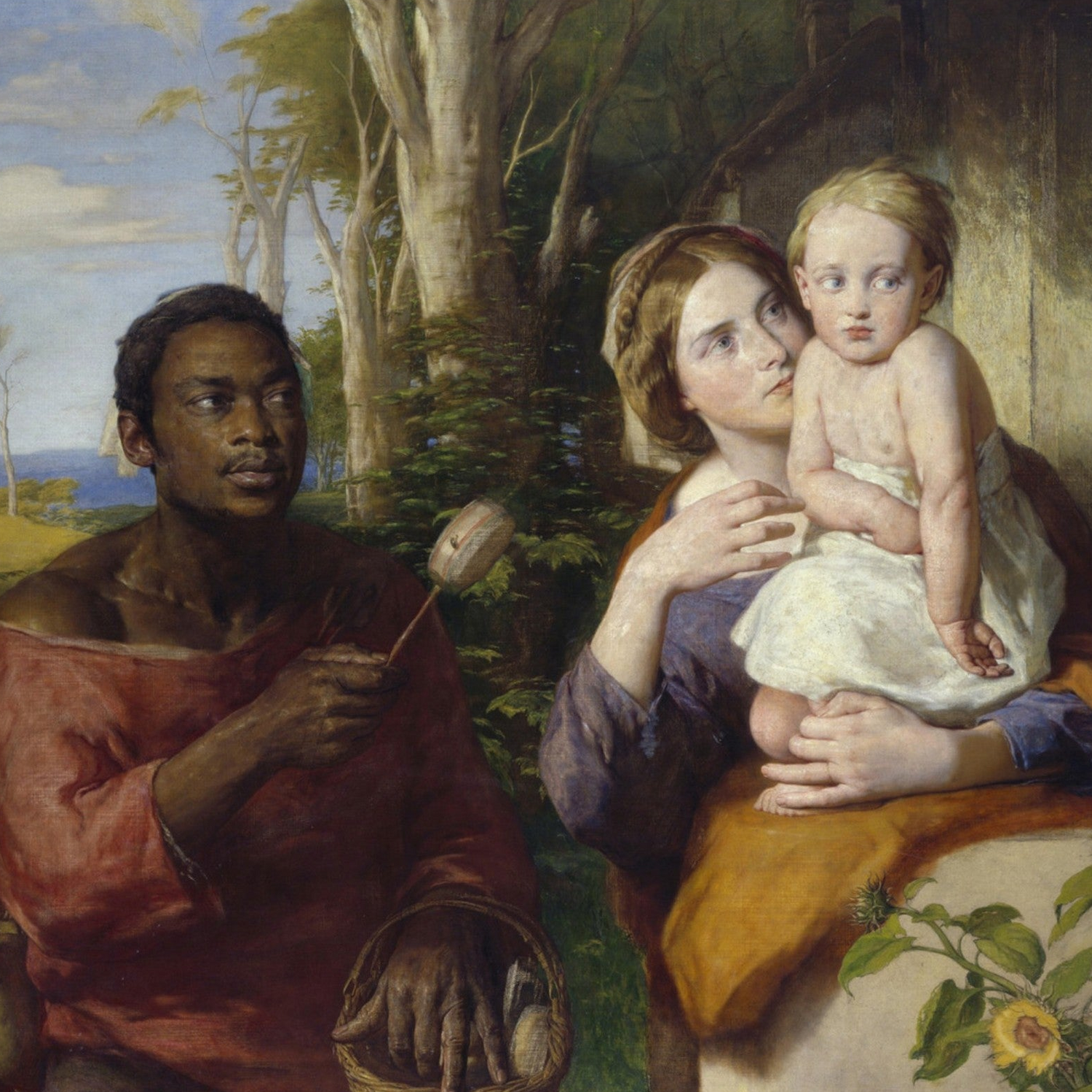 The Toy-Seller by Irish artist William Mulready museum-quality art print