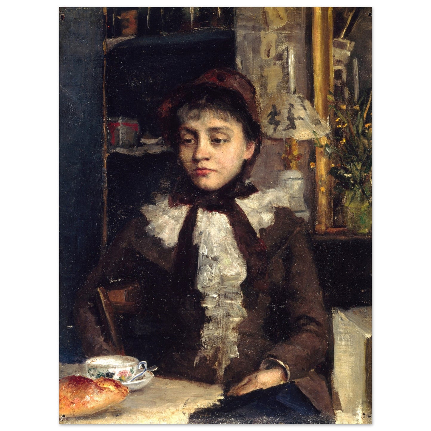 Le Petit Déjeuner (1885) by Sarah Purser  Irish Art Print – view 10 | Buy Irish Art