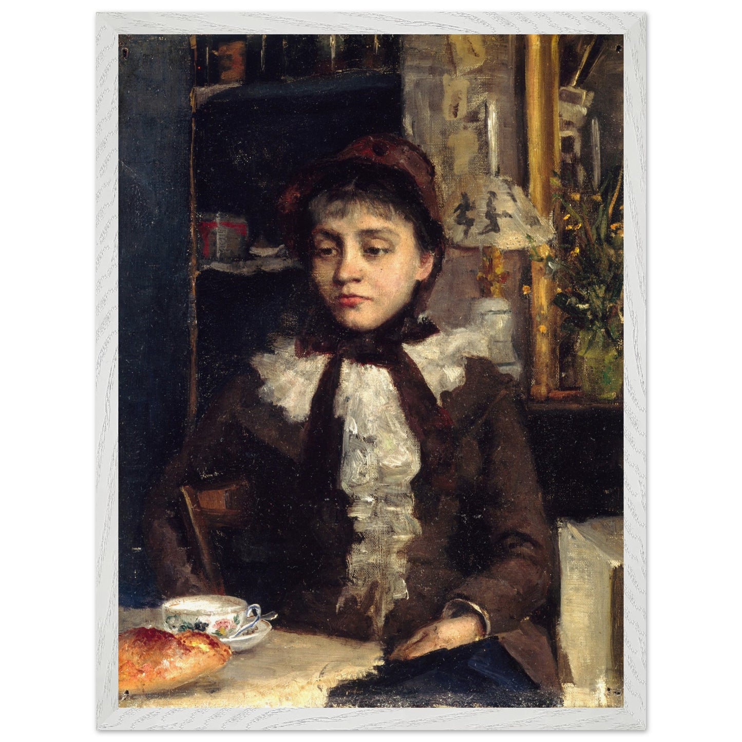 Le Petit Déjeuner (1885) by Sarah Purser  Irish Art Print – view 16 | Buy Irish Art