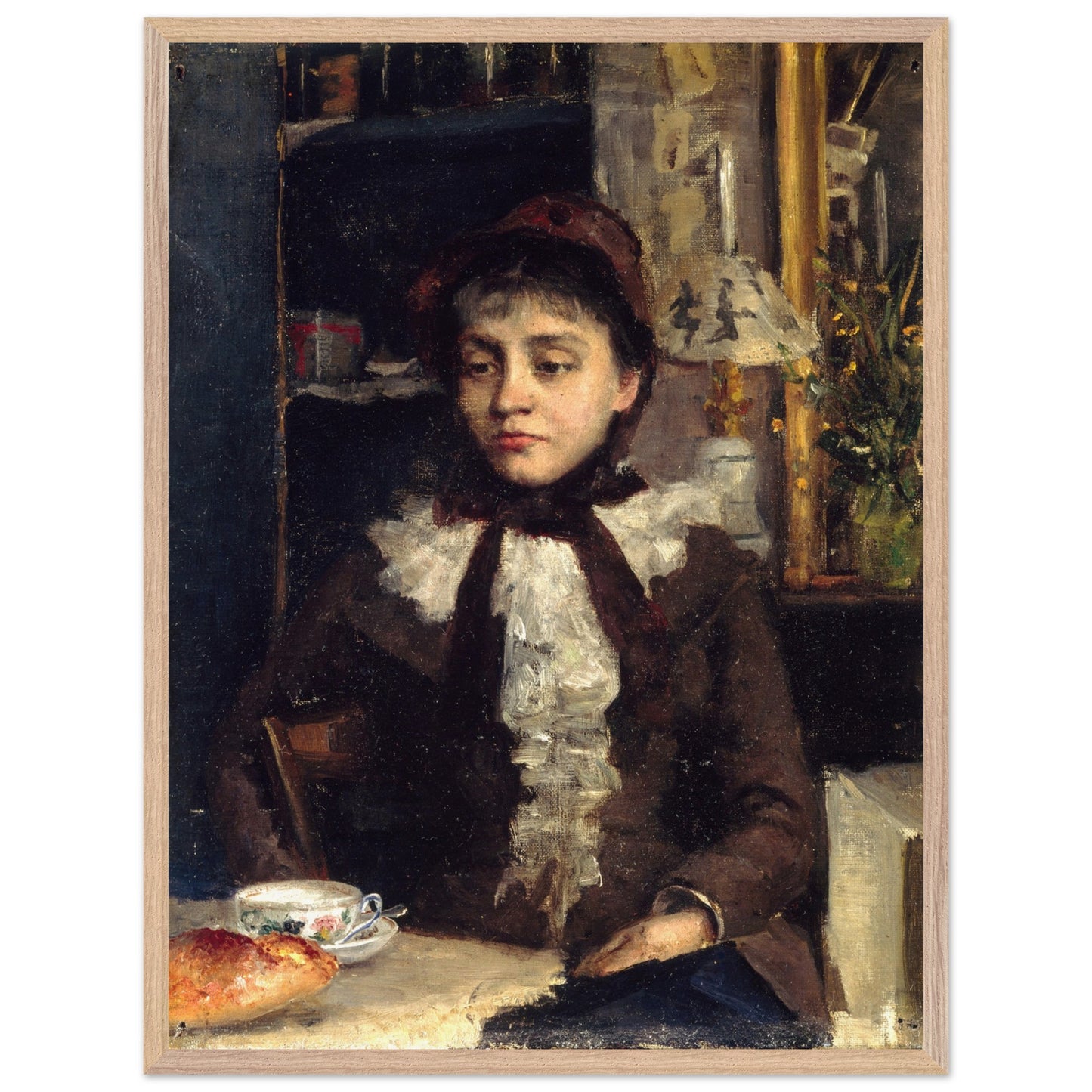 Le Petit Déjeuner (1885) by Sarah Purser  Irish Art Print – view 13 | Buy Irish Art