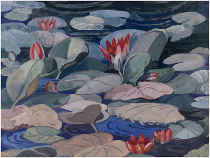 A Water-Lily Pond (1919) by Mainie Jellett – Collector’s Edition Print