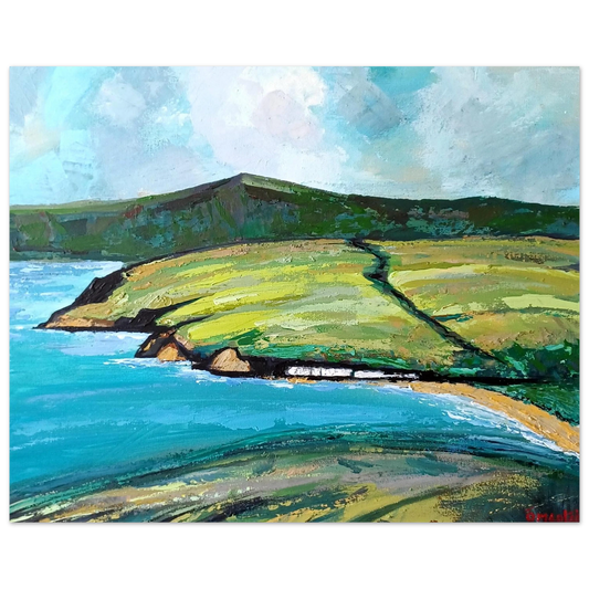 Cushendun Vista by Ó Maoláin Master’s Edition 250gsm Irish landscape print