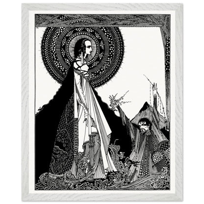 Harry Clarke I Would Call Aloud 1923 white gallery frame museum-quality fine art print