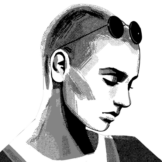 Sinéad O’Connor portrait, iconic Irish cultural figure, Gallery Edition art print