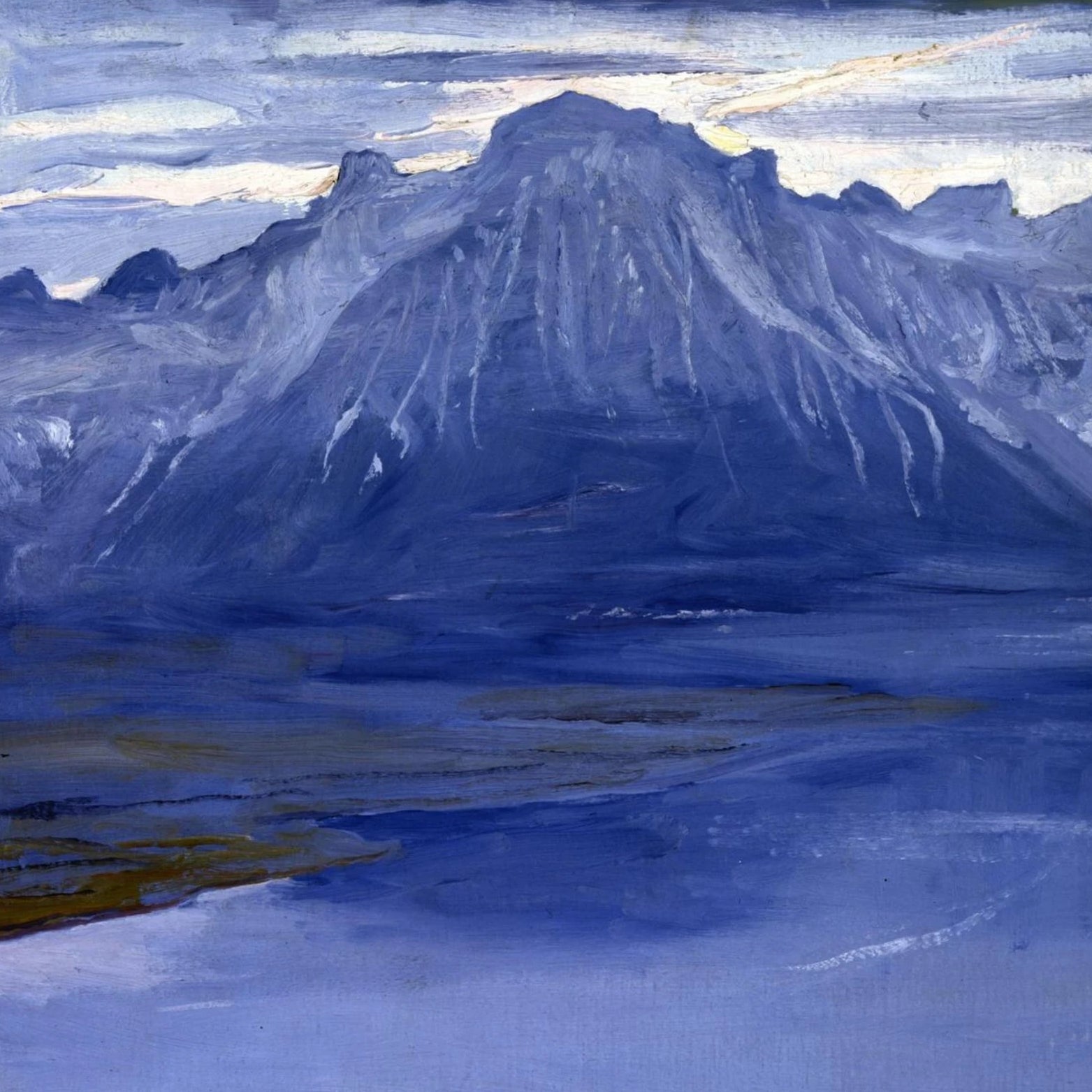 Twilight, Lake Geneva (1924–25) by Sir John Lavery – 40x50 cm Collector’s Edition unframed art print
