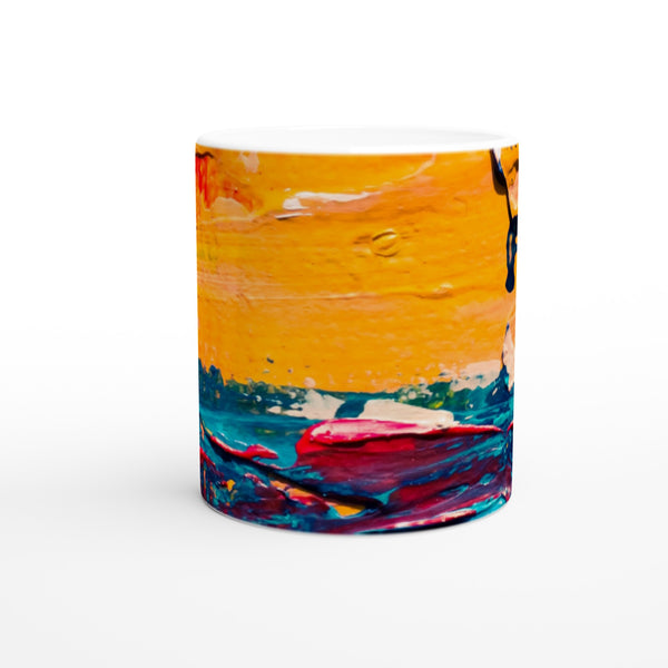 Vibrant Multicolour Abstract Mug